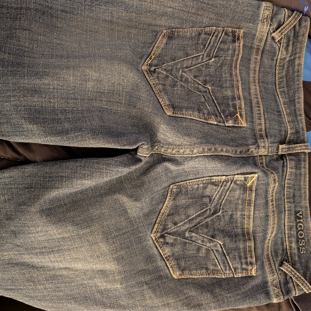 Vigoss Women's Dark Wash Jeans - Picture 2 of 6